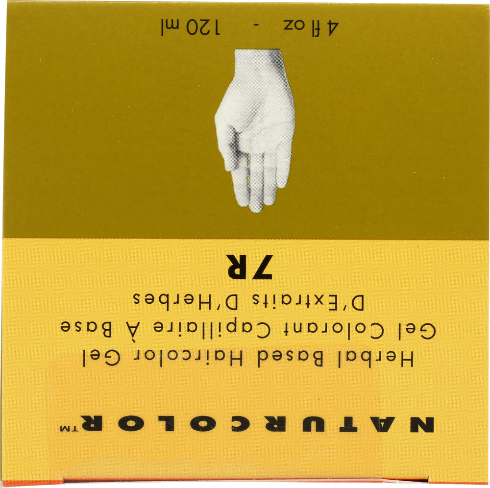 Naturcolor instruction leaflet guides a quick, safe coloring process