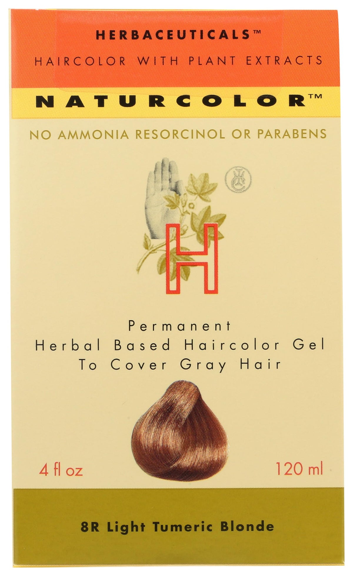 Naturcolor Light Turmeric Blonde bottle pour for precise application and even coverage.