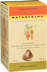 Naturcolor Sesame Blonde ingredients highlight dried herb extracts and coconut oil.