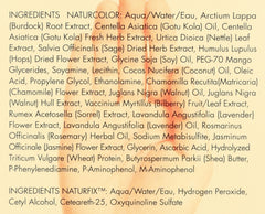 Naturcolor Sesame Blonde wheat protein image suggests conditioning during color processing.