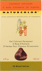 Naturcolor turmeric-blonde gel developer enabling even color