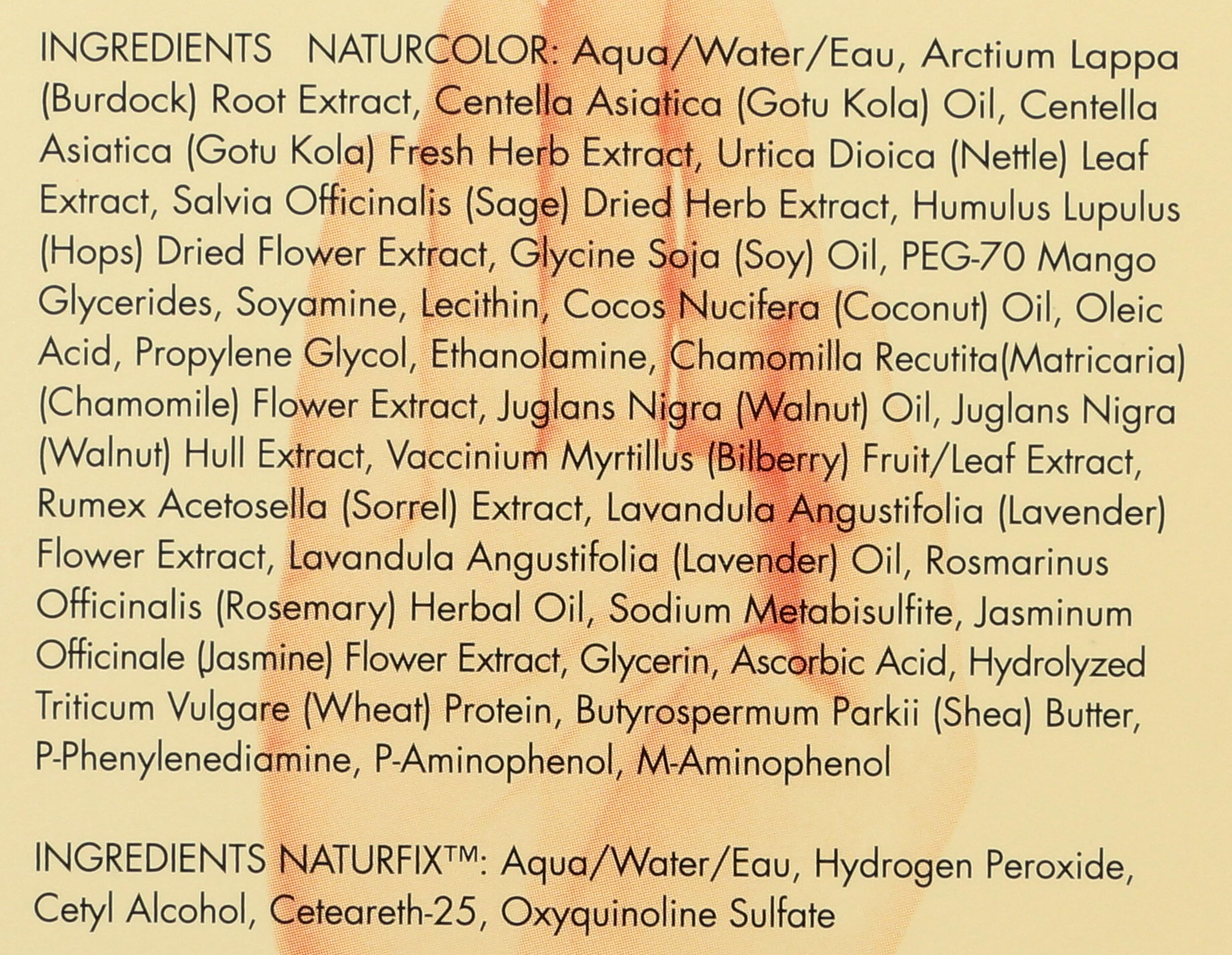 Naturcolor Twinberry Chestnut application step showing quick at-home coloring.