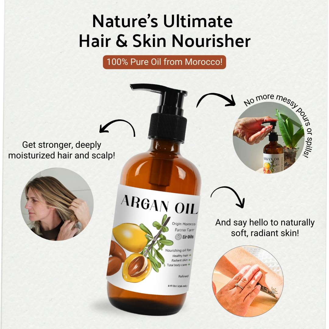 Nature Packaged Argan Oil hair-ends-application delivers lightweight moisture