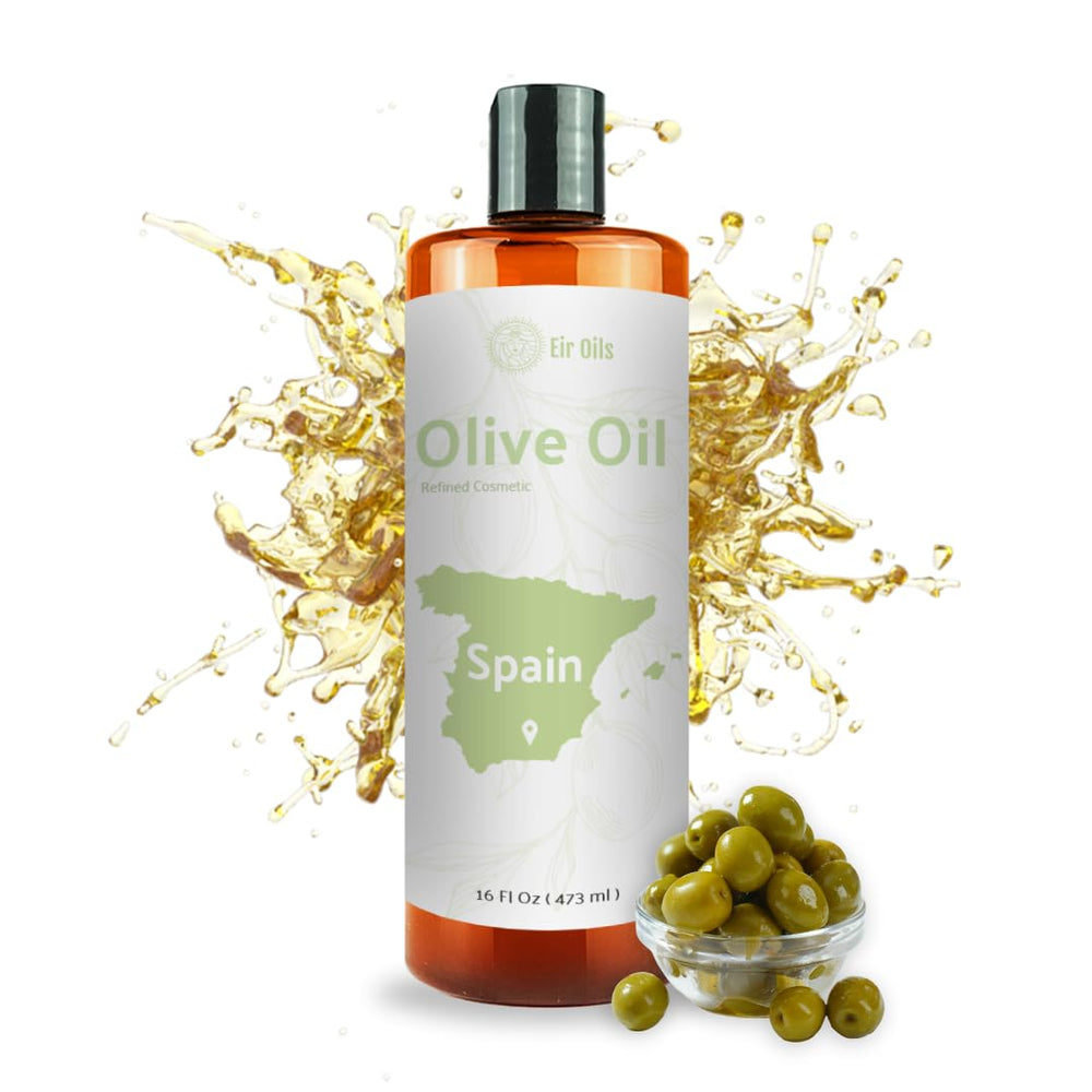 Nature Packaged olive oil bottle ready for skincare and dilution use.