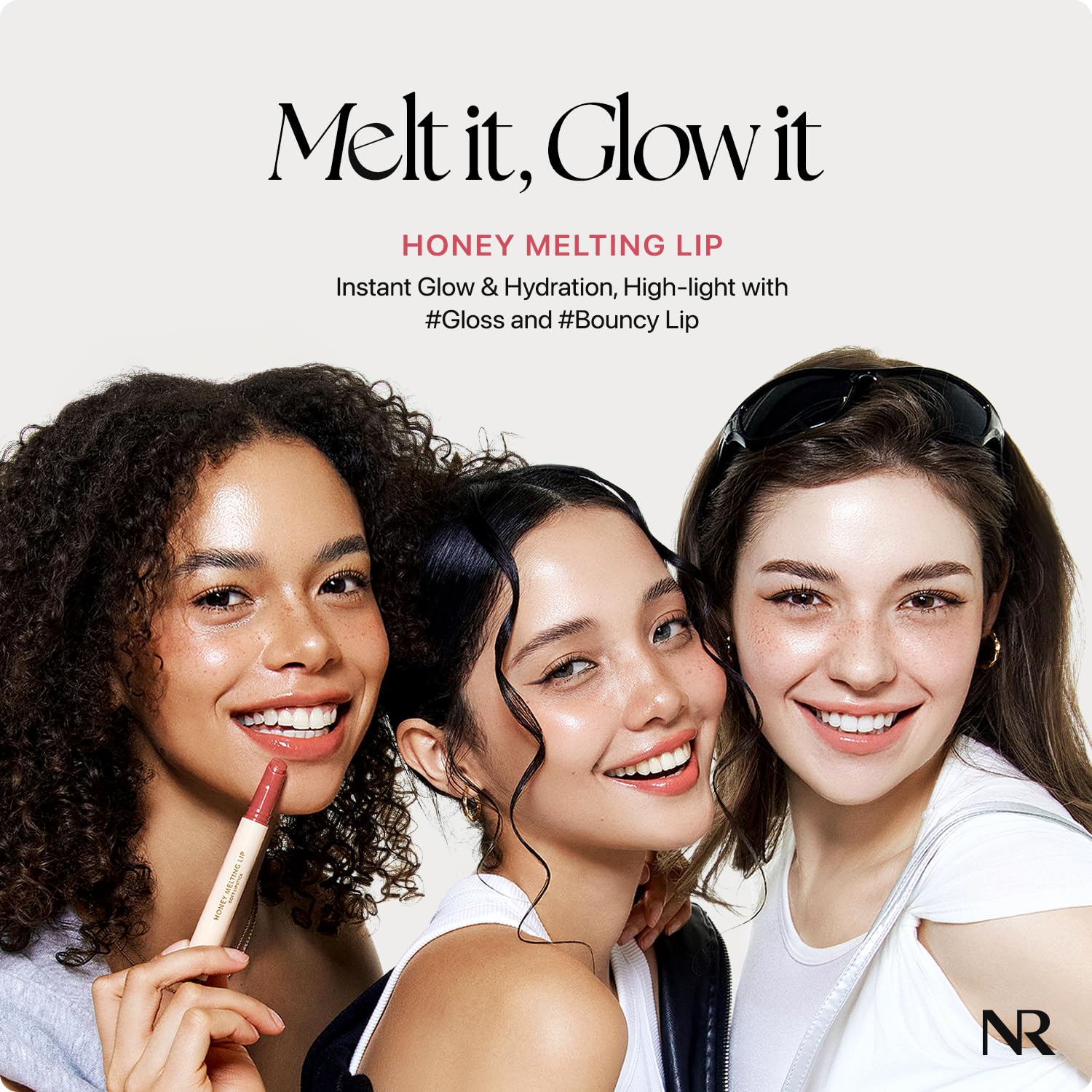 Nature Republic Honey Melting Lip 03 Berry day-to-night wear finish.