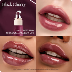 Nature Republic swatch shows sheer color and gloss