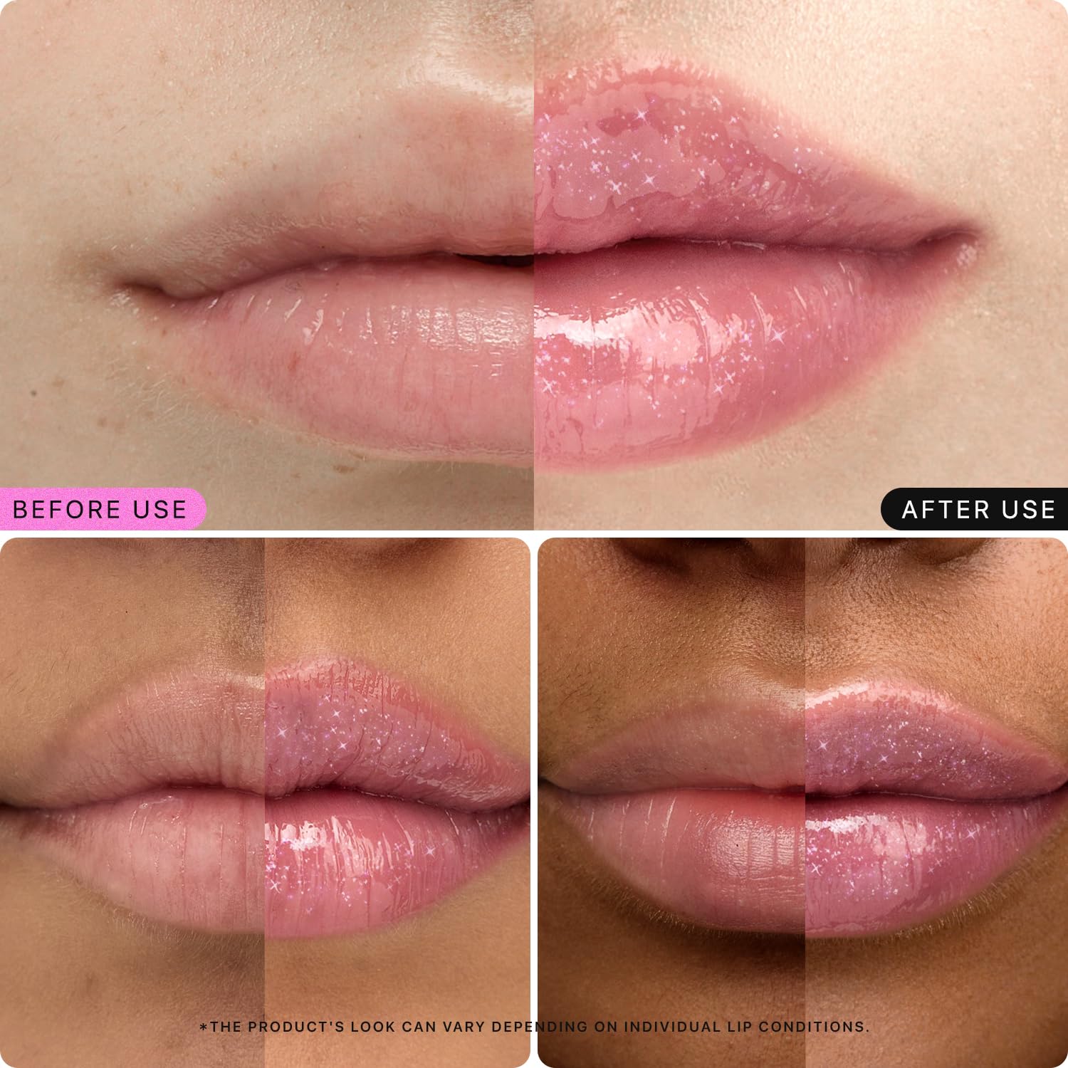 Nourishing Shine Oil Complex visible on Nature Republic lip glitter