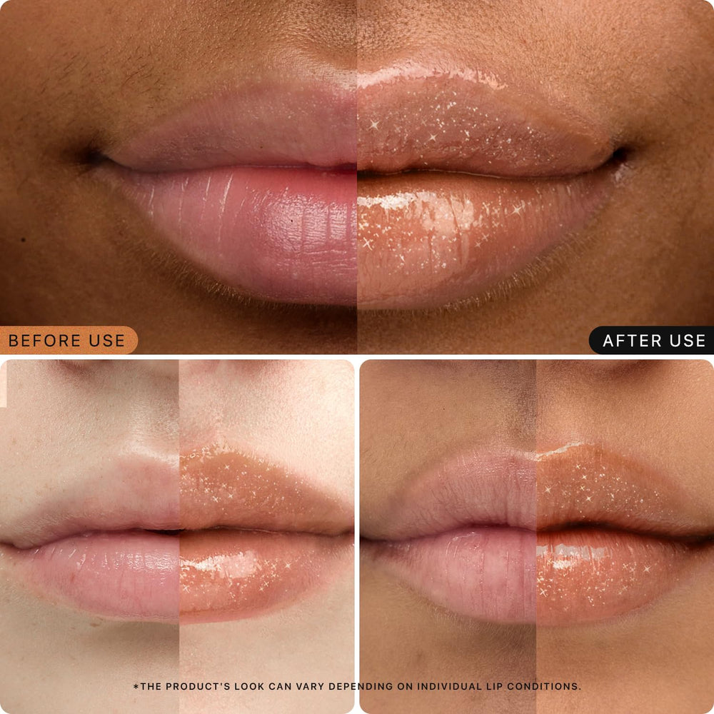 Nature Republic lip glitter close-up highlights vibrant shade 14 Maple