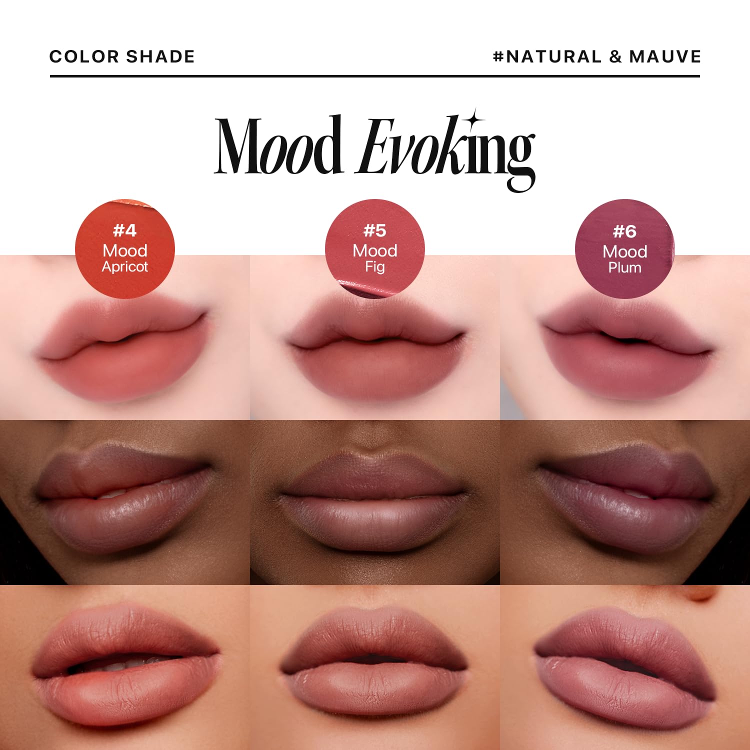 Silky texture of Velvet Tint glides smoothly across the lips.
