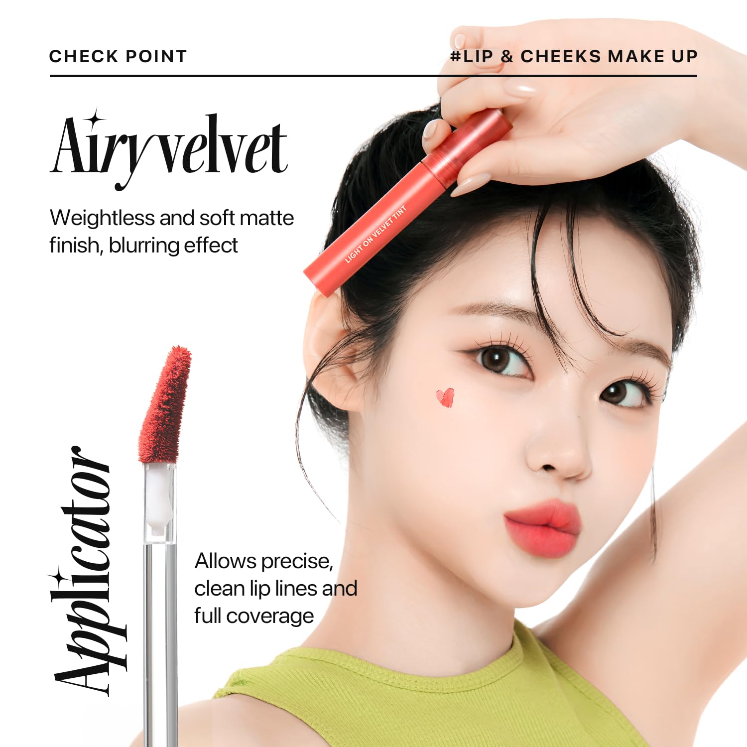 Nature Republic Light on Velvet Tint 02 Fresh Guava moisture-rich core for comfort