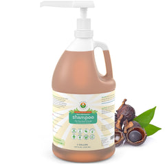 Nature Sustained shampoo bottle closeup for hydrating, sulfate-free care.