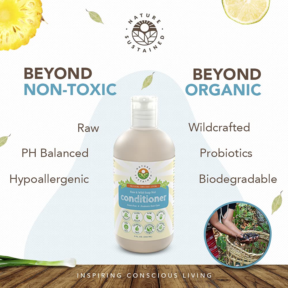 Close-up of sulfate-free leave-in conditioner texture for clean, healthy hair care.
