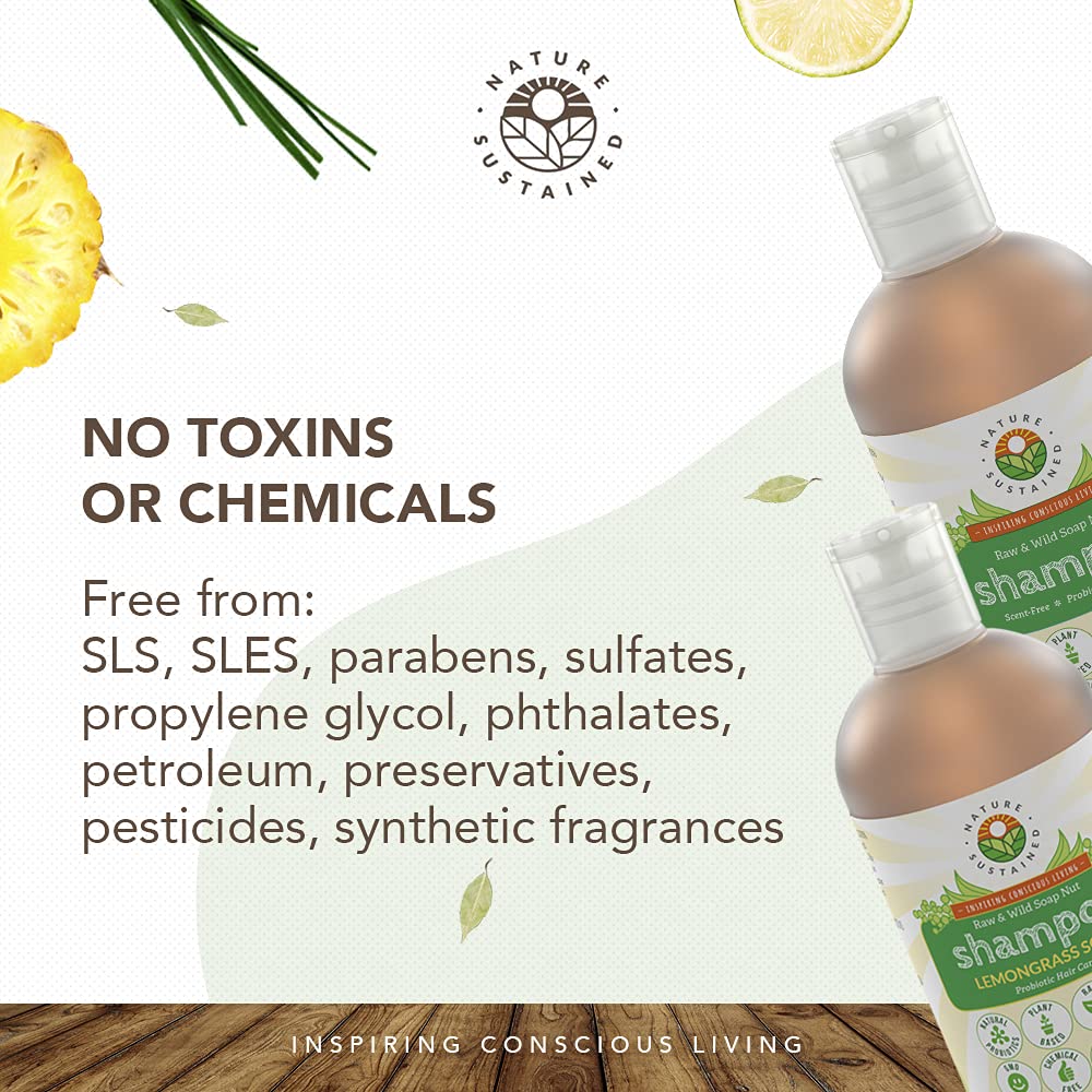 Nature Sustained wildcrafted plant extracts deliver gentle cleansing.