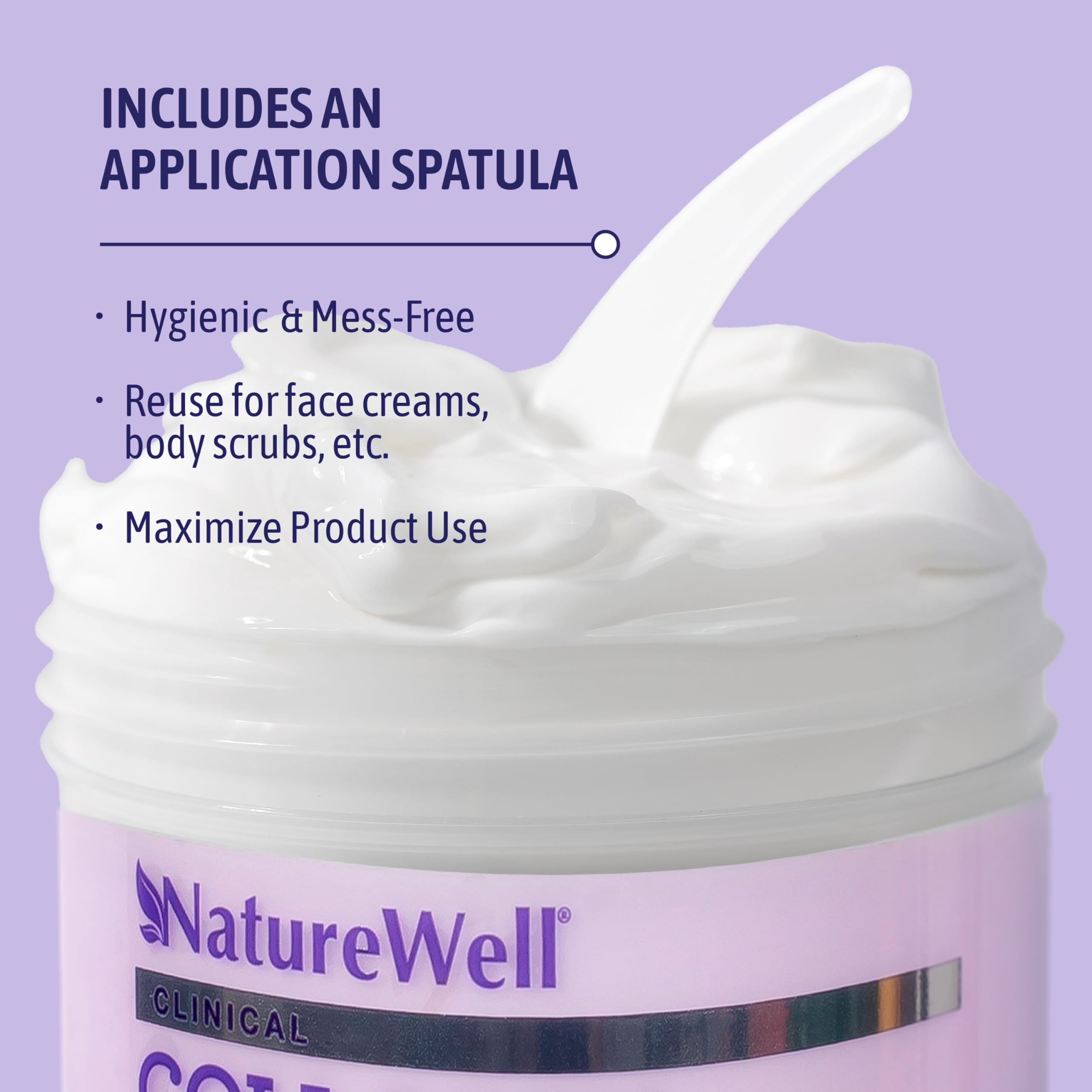 Nature Well cream absorbs quickly after a hot shower, leaving skin nourished.