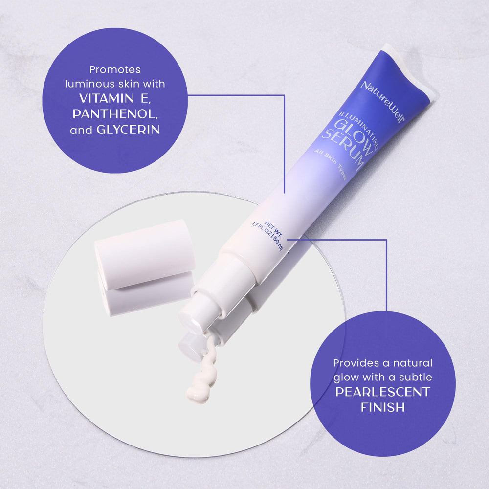 NATURE WELL morning skincare ritual setup encourages consistent care.