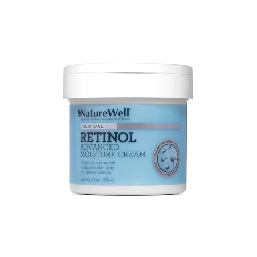 Nature Well retinol cream applied to body for lasting moisture
