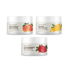 NATURE WELL Shea Body Butter variety pack ingredients highlight nourishing butters and oils