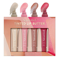 NATURE WELL Cherry Crush lip butter on packaging for lightweight sheer tint