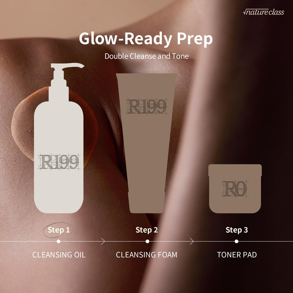 NatureClass R199 Rice Cleansing Oil fits into nightly double cleanse