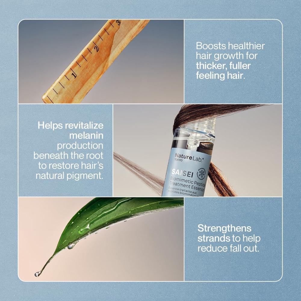 NatureLab.TOKYO SAISEI applicator tip closeup for easy daily use