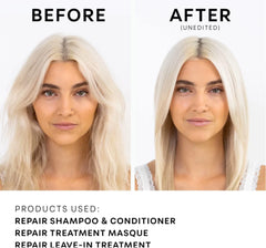 NatureLab.TOKYO Shampoo and conditioner gloss-finish for a polished look.