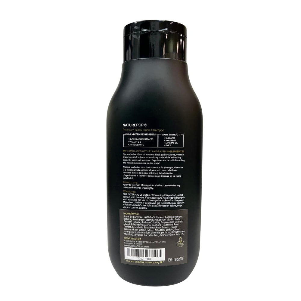 Naturepop Color-safe shampoo suitable for all hair types.