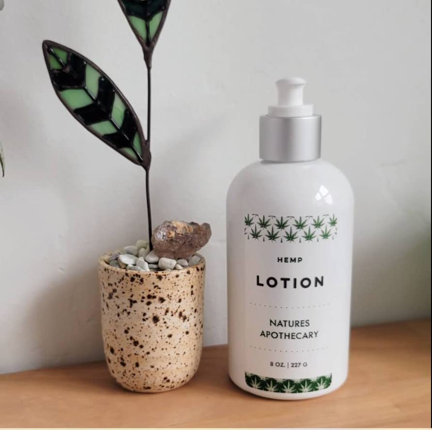 Nature's Apothecary hemp-oil ingredients showcase locally grown, nutrient-rich skincare.