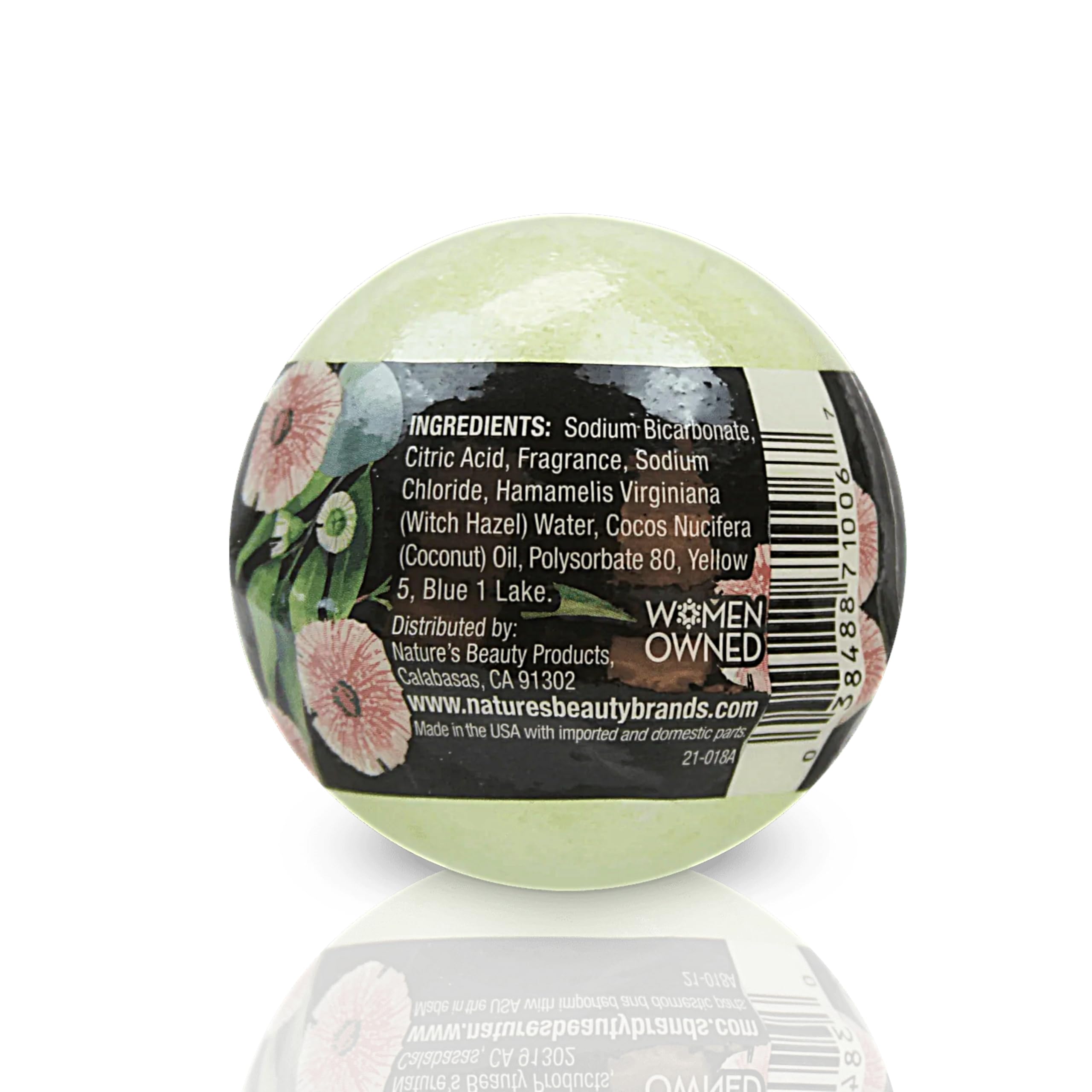 Nature's Beauty vegan cruelty free label on packaging