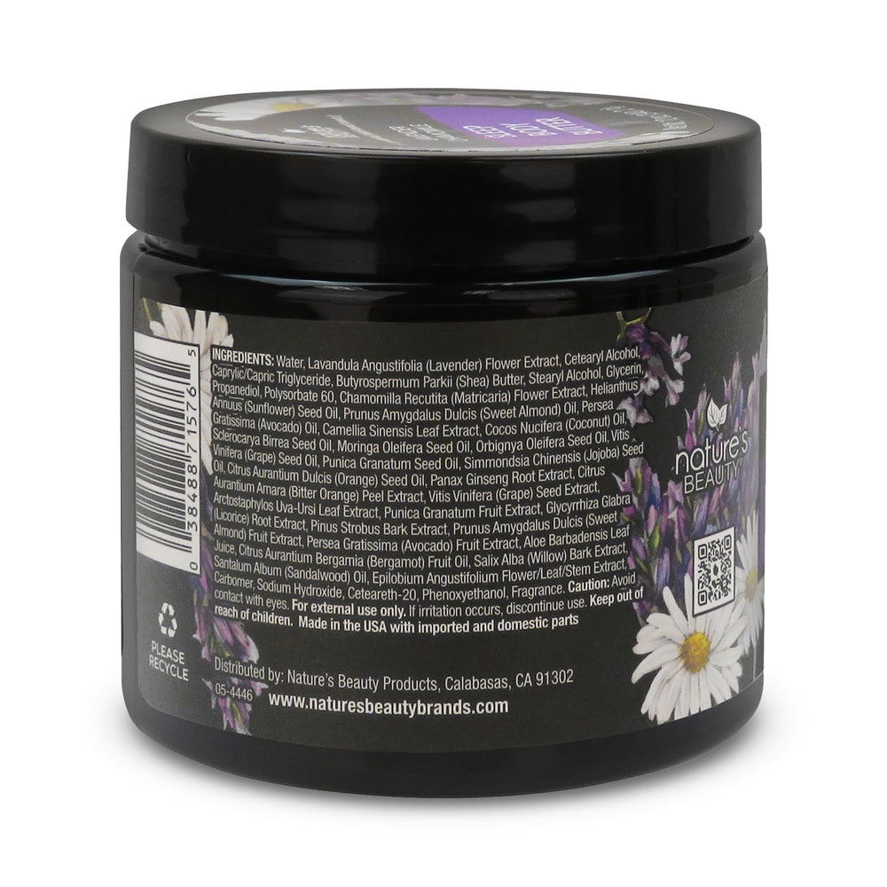 Nature's Beauty packaging highlights savings from a two-jar set