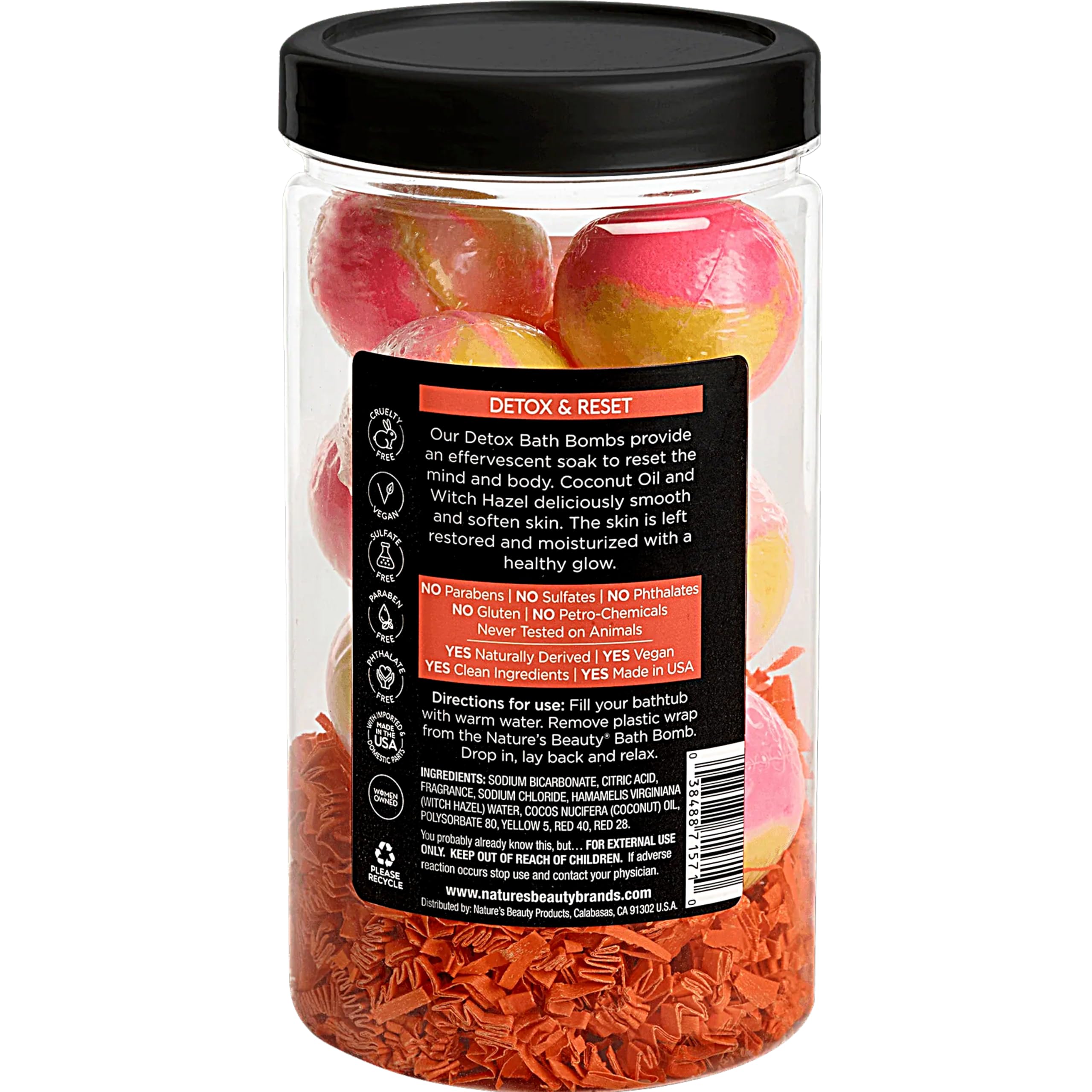 Nature's Beauty gift-ready packaging invites self-care moments.