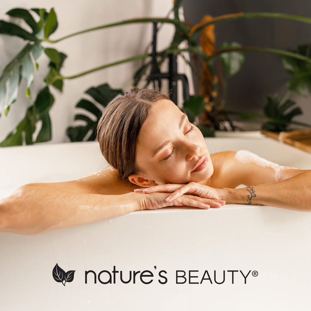 Gift-ready Nature's Beauty Dreamsicle bath bomb packaging