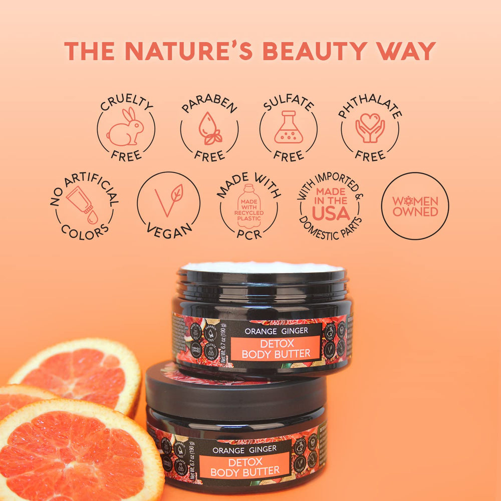 Nature's Beauty vegan cruelty-free label highlights clean ingredients