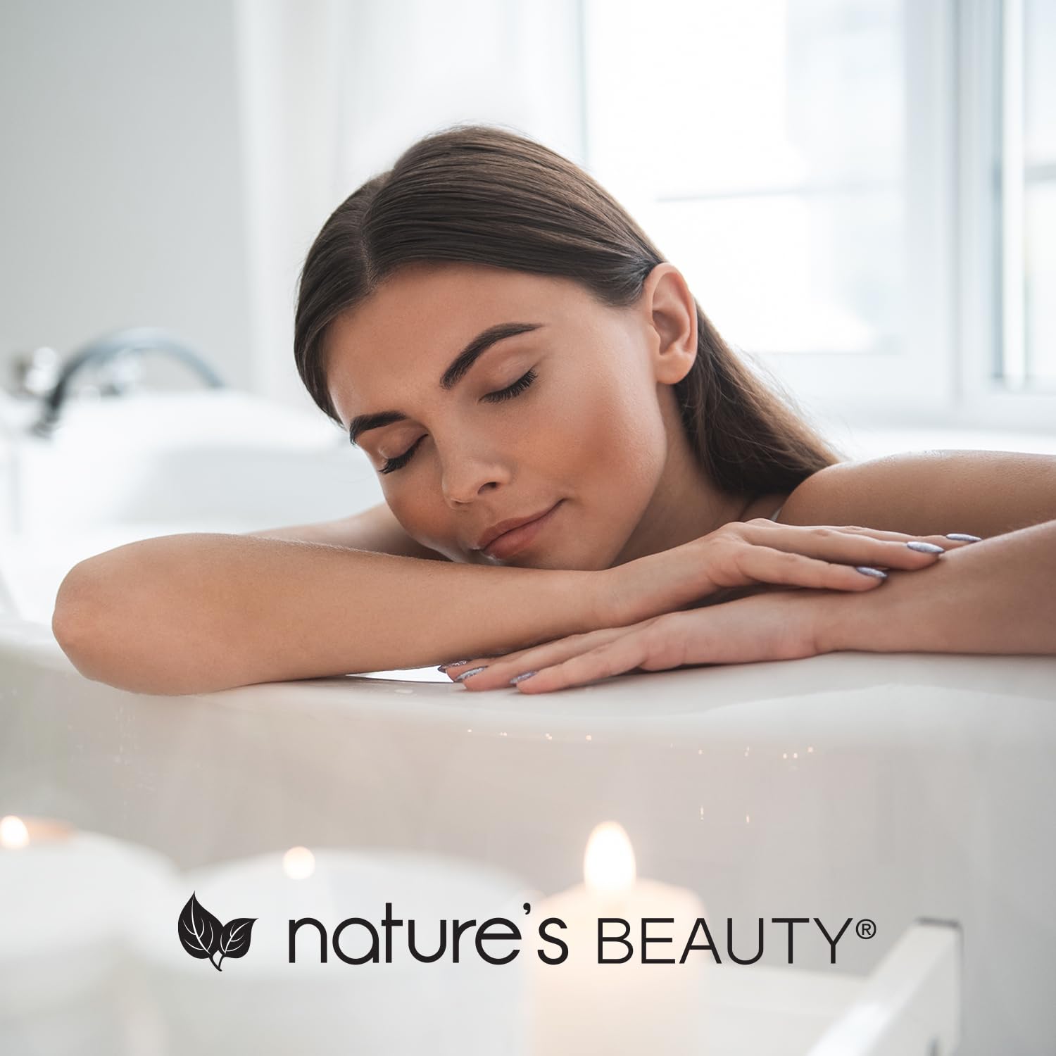 Nature's Beauty vitamin E enriched oil detail for nourishment and glow