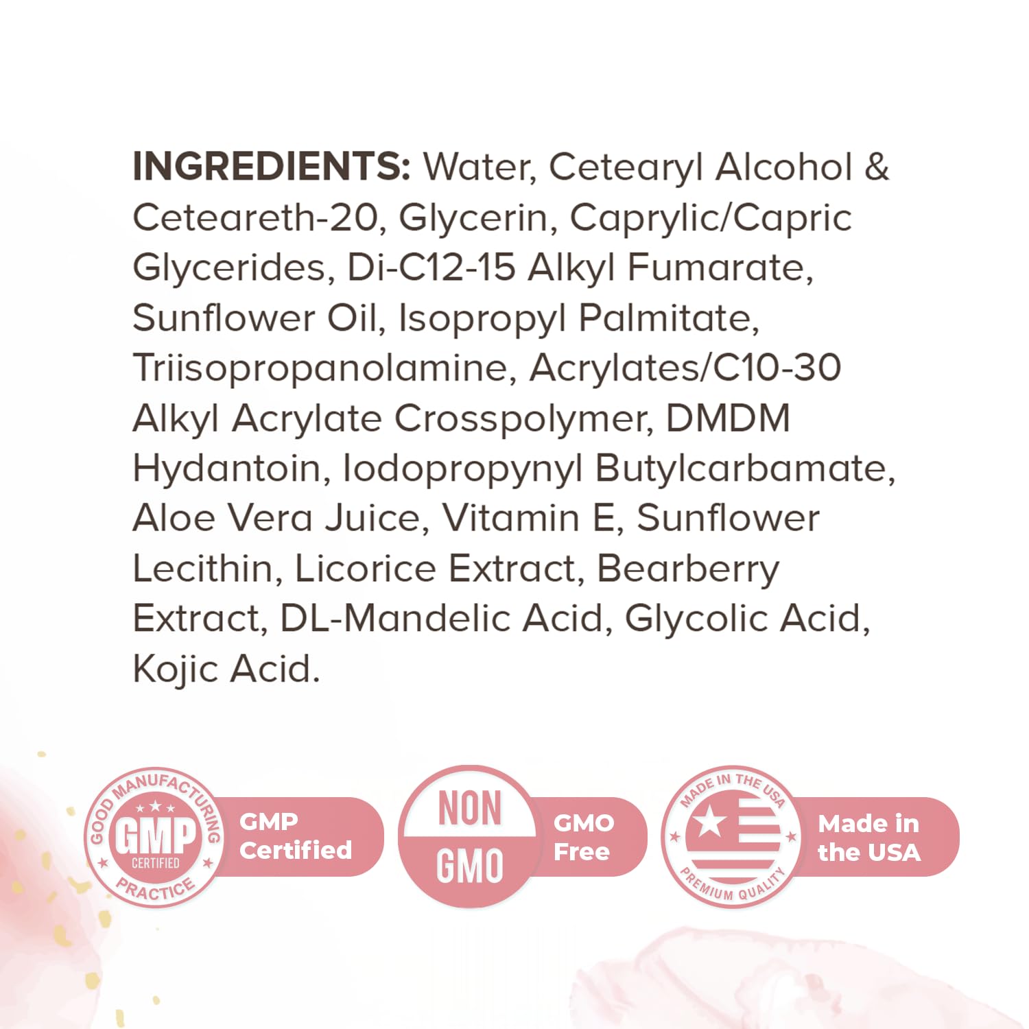 Pump dispensing PureLumin Essence supports easy daily application