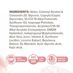 Pump dispensing PureLumin Essence supports easy daily application