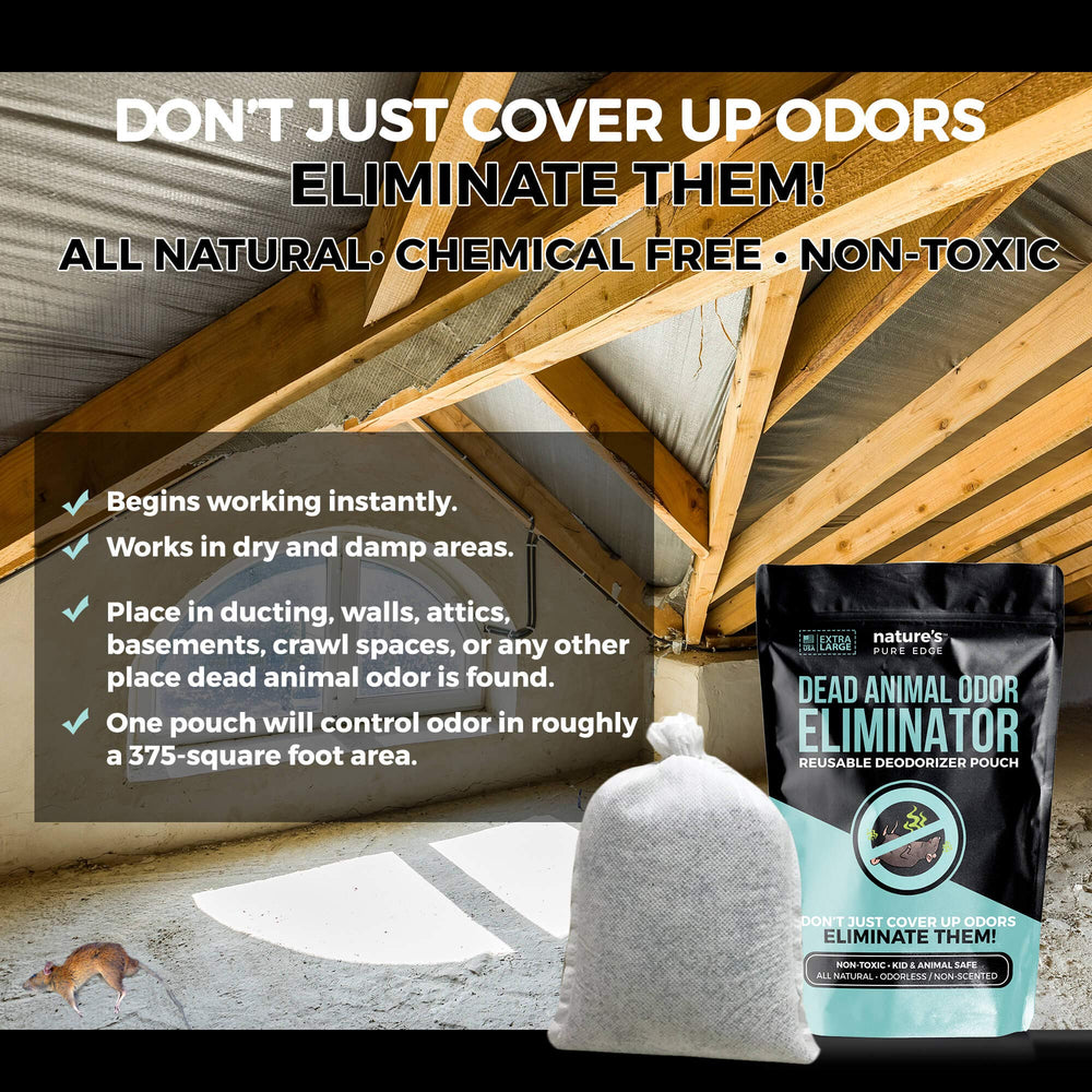 Nature's Pure Edge wall void placement for odor management