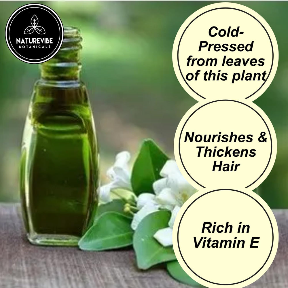 Naturevibe Botanicals Bhringraj Oil is cold pressed for pure hair care benefits.