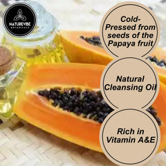 Naturevibe Botanicals huile de papaye — usage quotidien pour le visage.