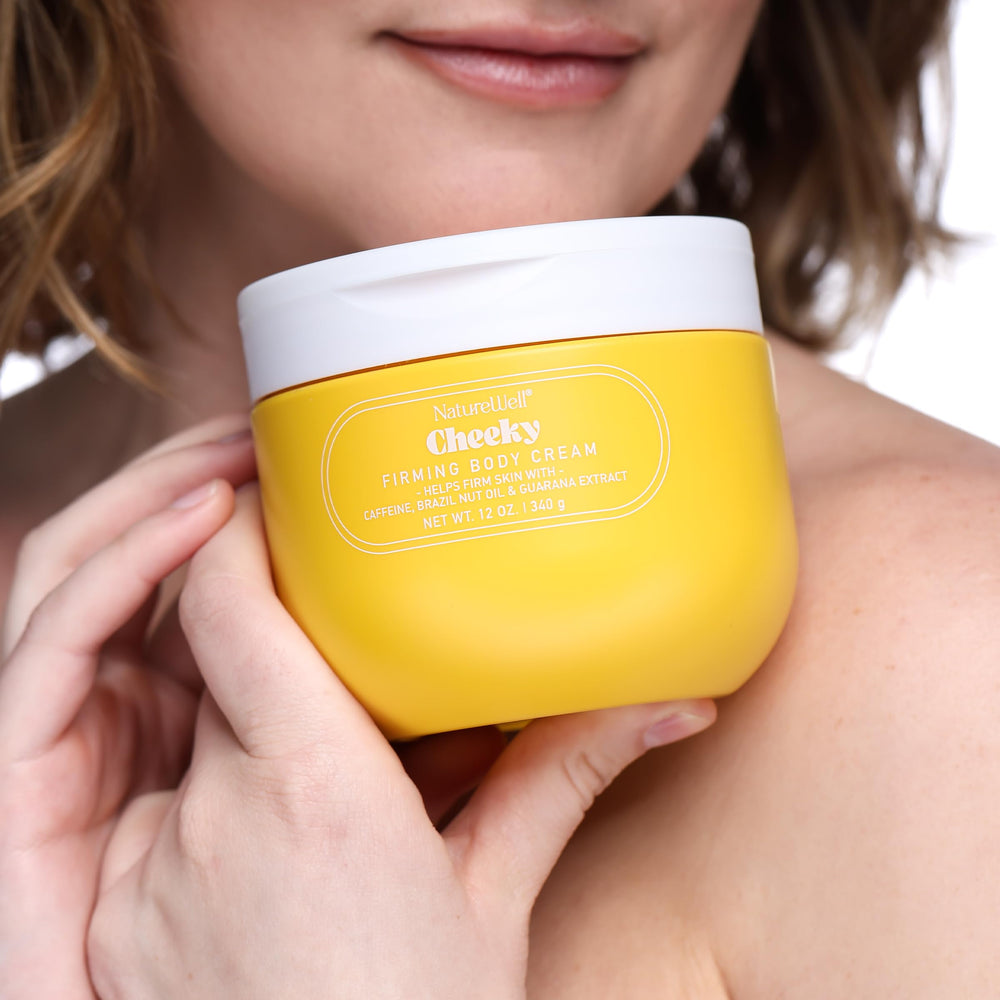 NatureWell Cheeky fragrance blends pistachio, almond, coconut, salted caramel.