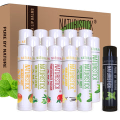 Naturistick beeswax lip balm vanilla tube for everyday hydration