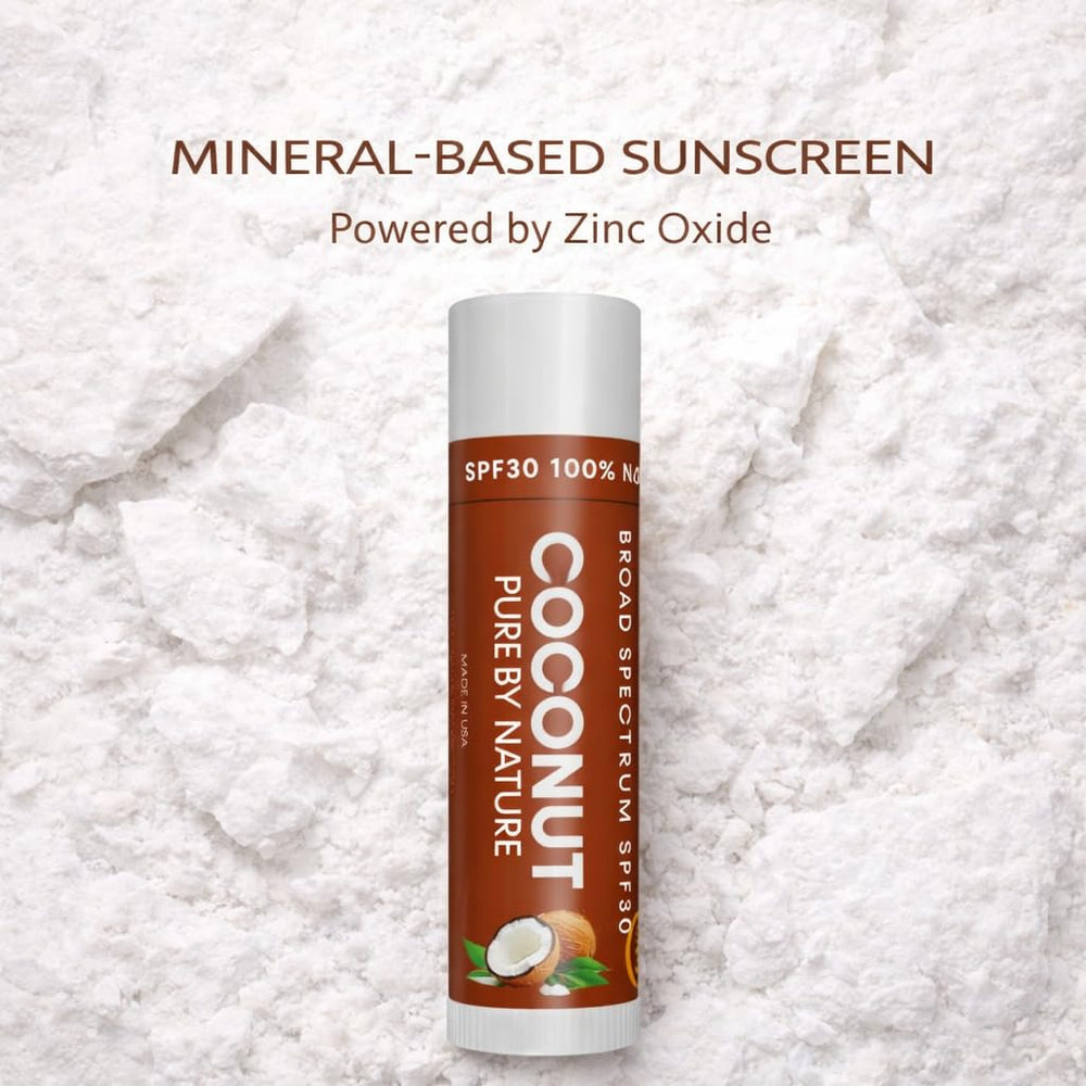 Naturistick zinc-oxide protection for UVA/UVB in reef-safe formula.