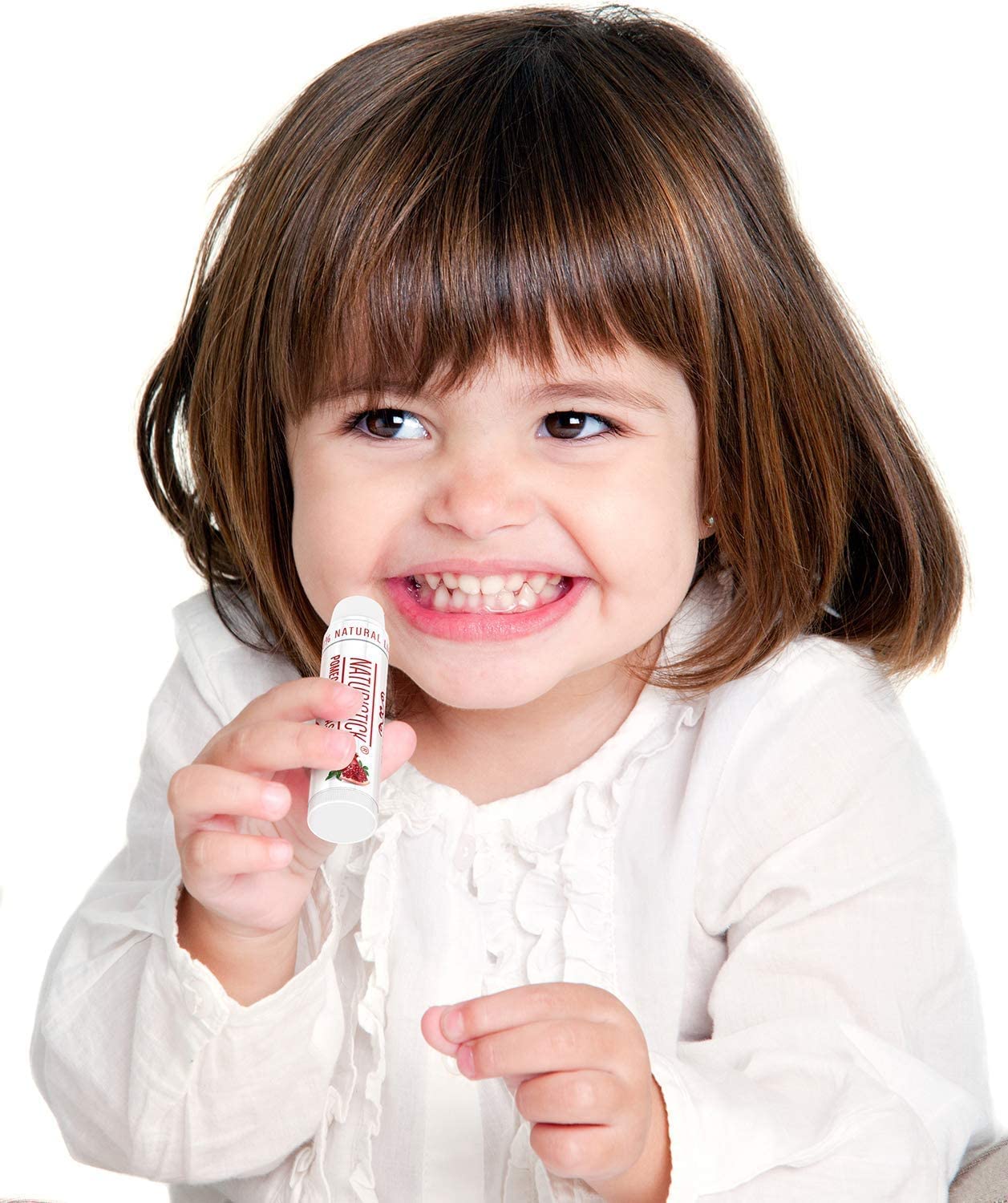Naturistick lip balm close-up beeswax with natural ingredients and texture
