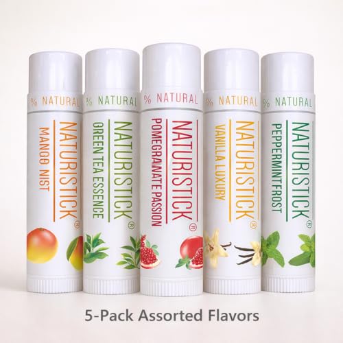 Naturistick lip balm Mango flavor softens lips with tropical scent