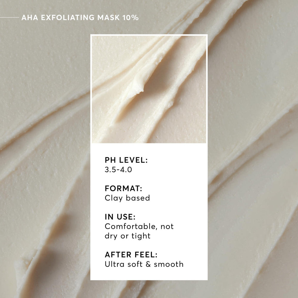 Naturium AHA Exfoliating Mask 10% wash-off moment invites quick rinse after treatment