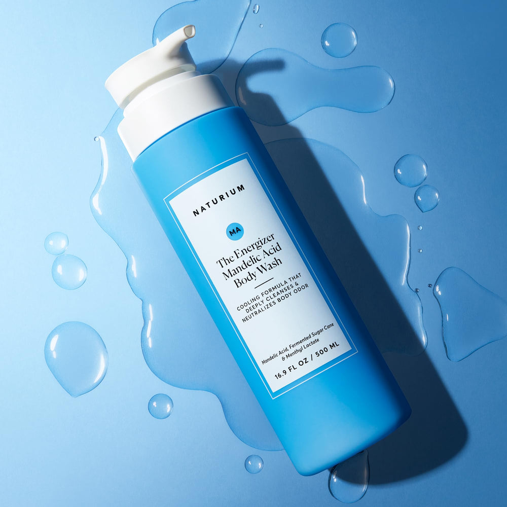 Bottle features vegan and cruelty-free labeling for conscious care.