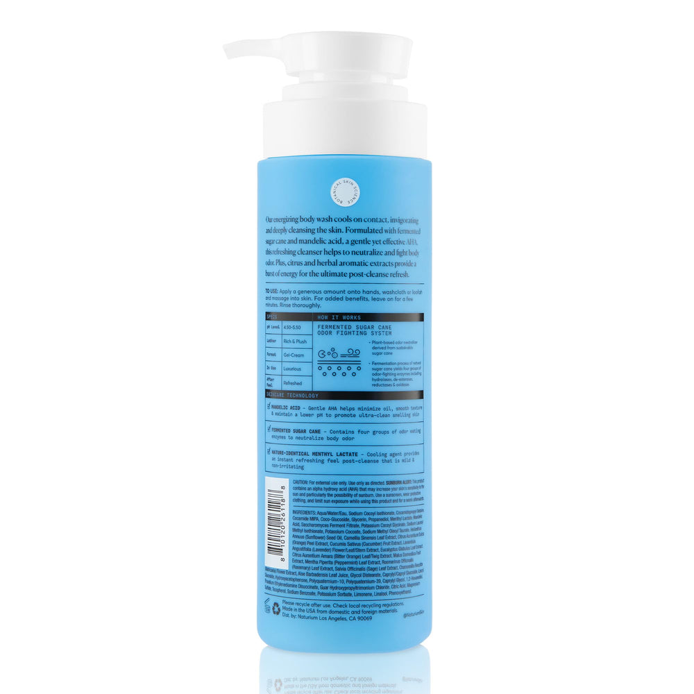 Dermatologist-tested, paraben-free, gluten-free formula designed for sensitive skin.