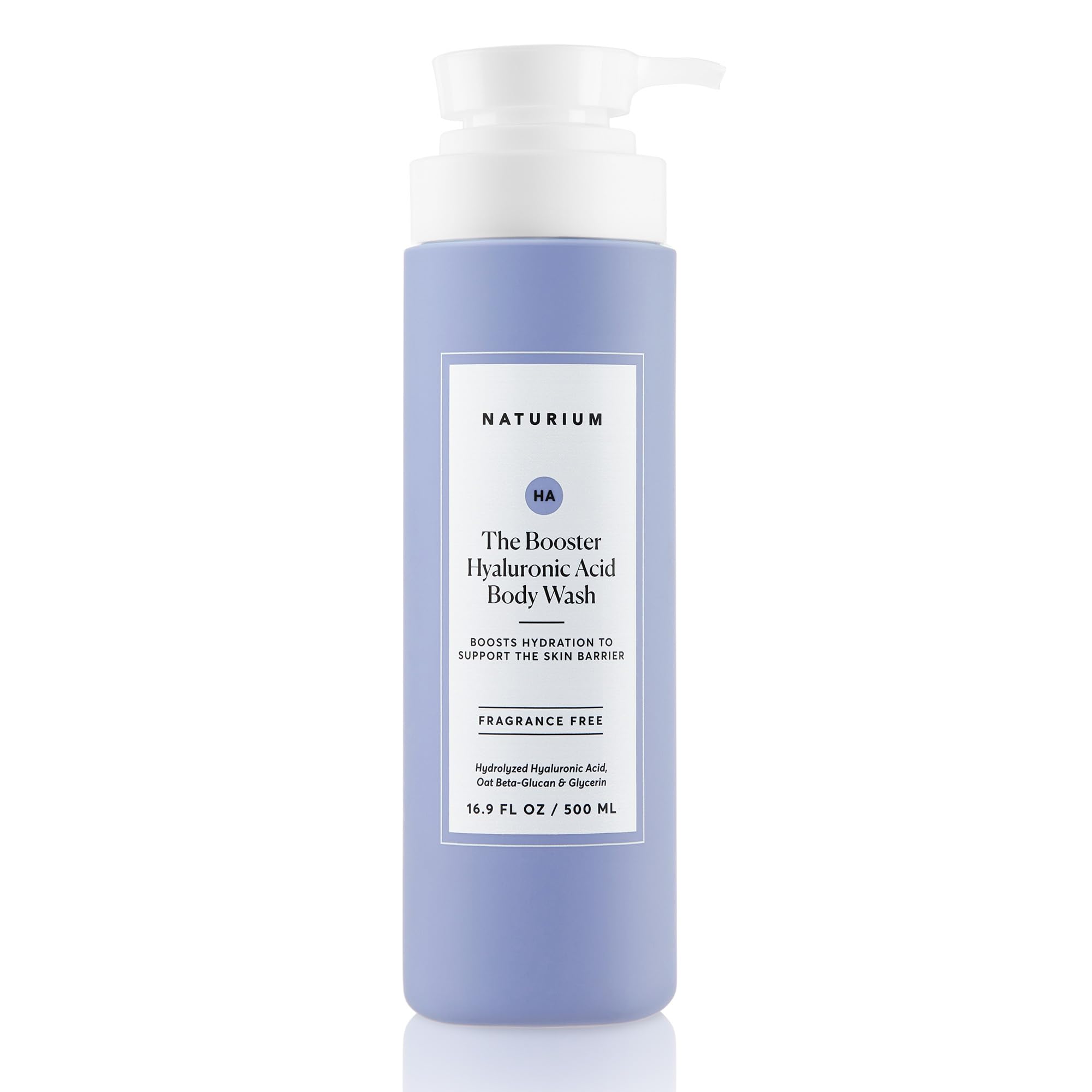 Naturium The Booster bottle hero shot highlighting hydrating formula for soft skin