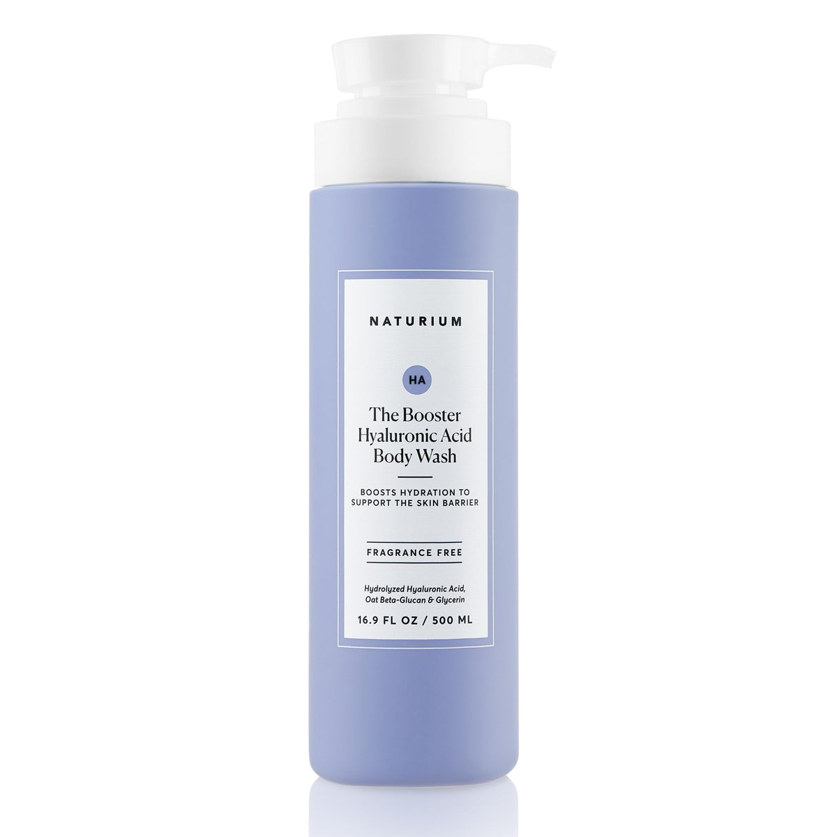 Naturium The Booster bottle hero shot highlighting hydrating formula for soft skin