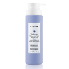Naturium The Booster bottle hero shot highlighting hydrating formula for soft skin