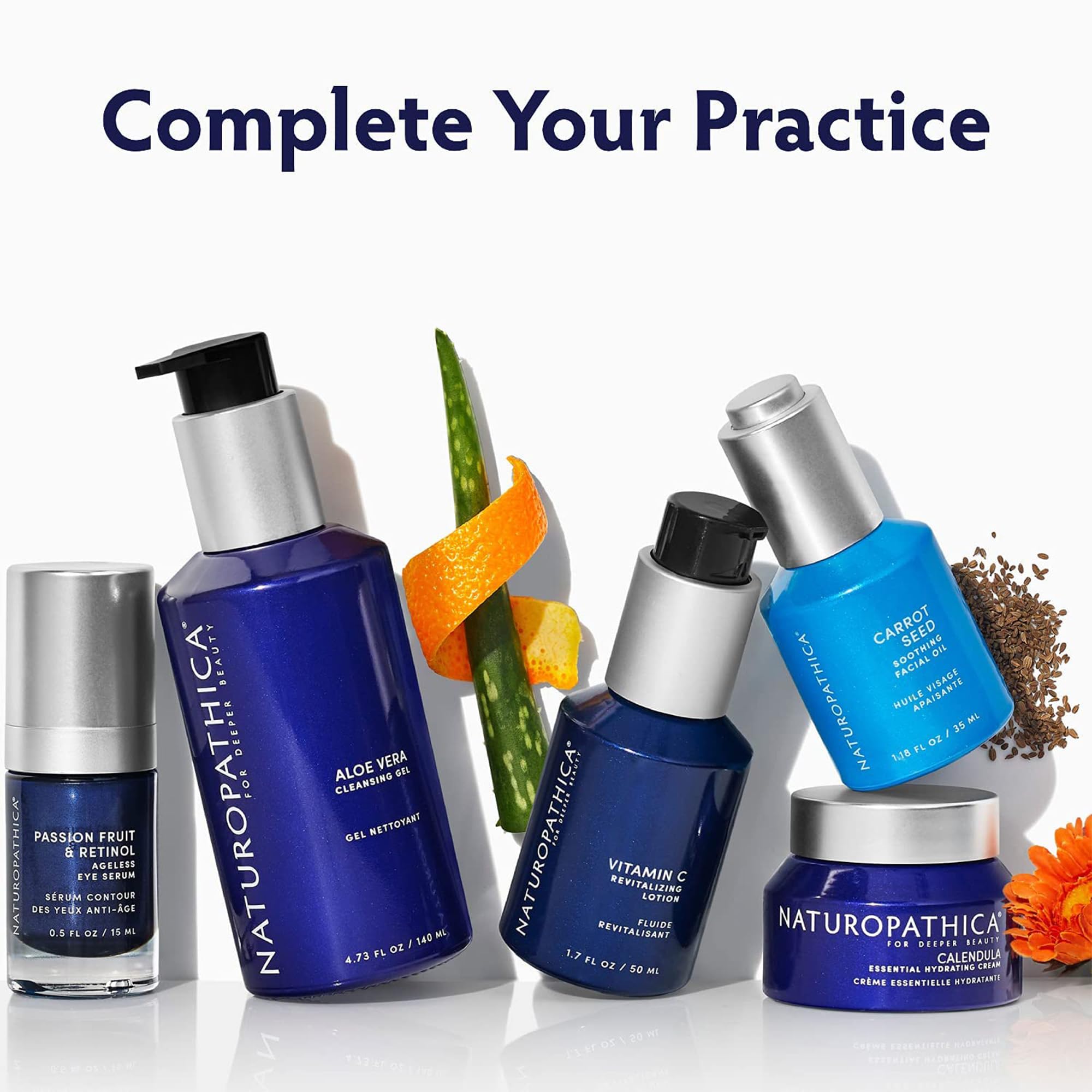 Naturopathica carrot root extract skin renewal visual.